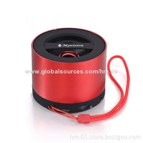 Mini Portable Wireless Bluetooth Stereo Speaker, TF Card Slot and Microphone, 600mAh Lithium Battery